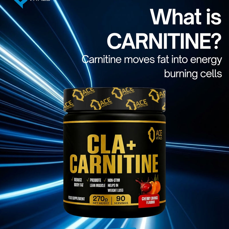 Ace Vitals CLA Plus Carnitine- 270gm