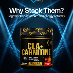 Ace Vitals CLA Plus Carnitine- 270gm