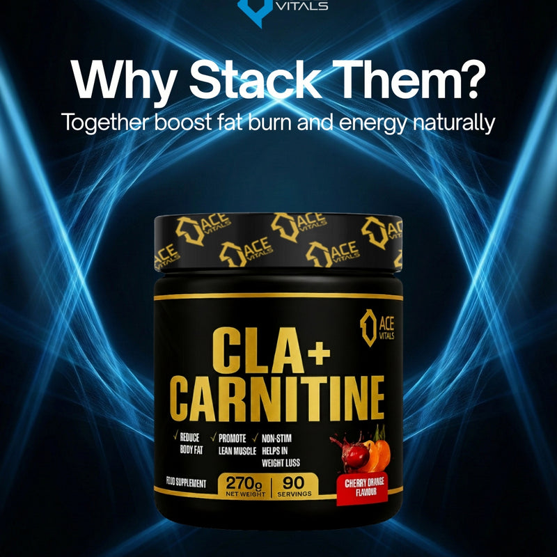 Ace Vitals CLA Plus Carnitine- 270gm