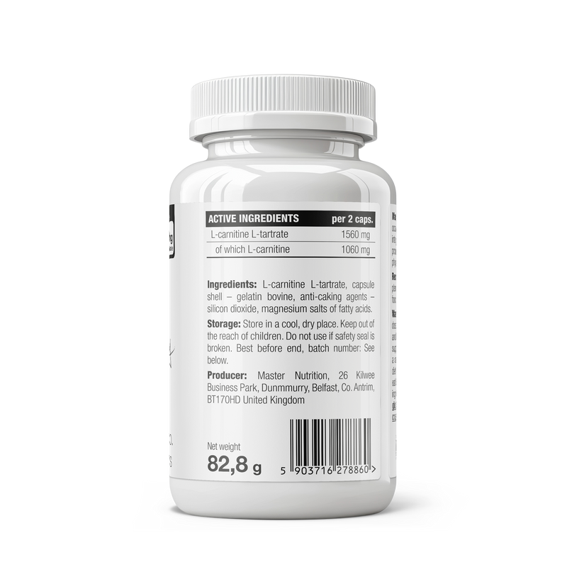 Master Nutrition L Carnitine 90 Caps