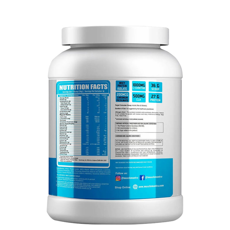 Muscle Mantra Iso Ace Ripped Muscle Mantra