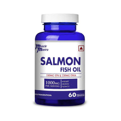 Muscle Mantra Salmon Fish Oil 1000MG - 60 Softgel Capsules - Halt