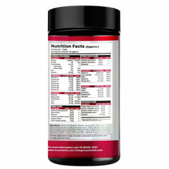 MuscleRich® Advanced Multivitamin Musclerich® Advanced Multivitamin is a Powerful Blend of Vitamins & Minerals, Antioxidants, Herbs and Omega 3 to cater to your daily nutritional need for a healthy Brain & Heart Function, Strong Bones, Glowing Skin, reduced Stress and Enhanced immunity