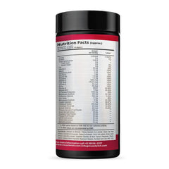 MuscleRich Men Multi+Test multivitamin with testosterone support, 60 tablets. Designed for active men, boosts vitality and immune function.