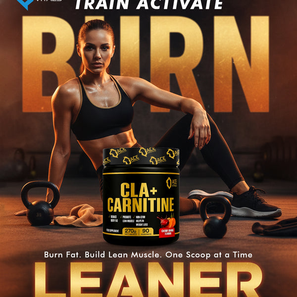 Ace Vitals CLA Plus Carnitine- 270gm