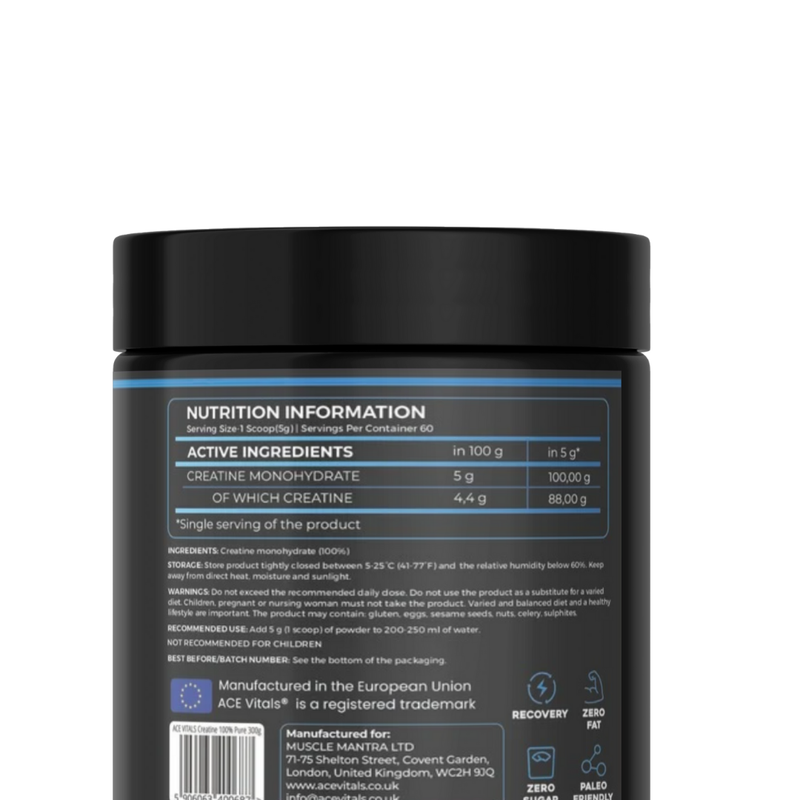 Ace Vitals Creatine Monohydrate