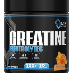 Ace Vitals Creatine Monohydrate plus Electrolytes- 300gm
