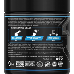 Ace Vitals Creatine Monohydrate plus Electrolytes- 300gm