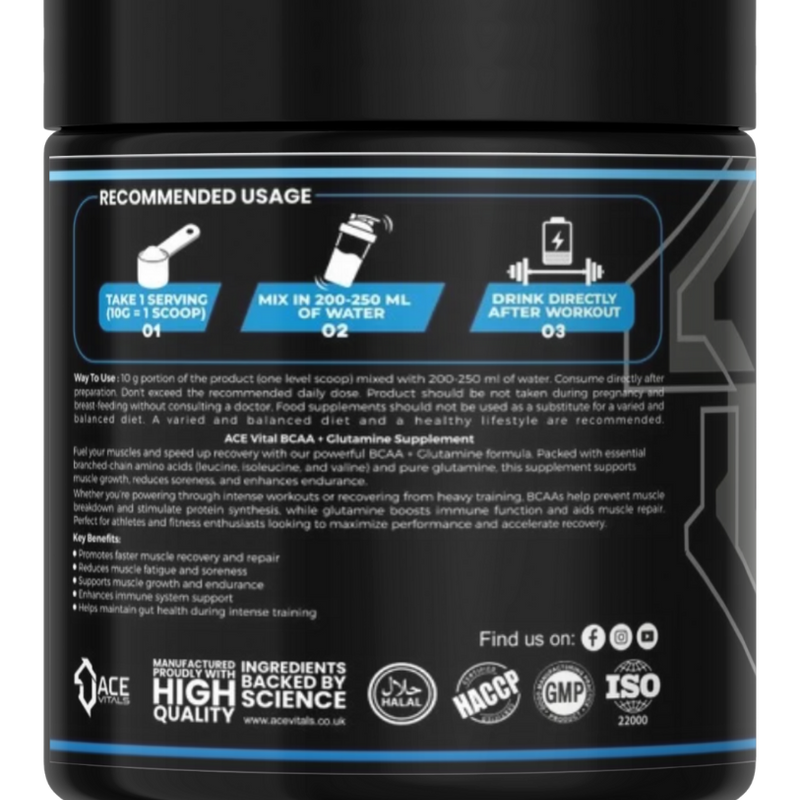 Acefuel BCAA + Glutamine