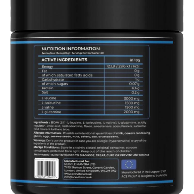 Acefuel BCAA + Glutamine