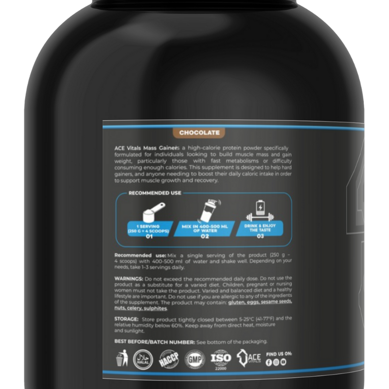 Ace Vitals Mass Gainer 3.5Kg