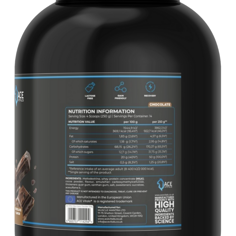 Ace Vitals Mass Gainer 3.5Kg