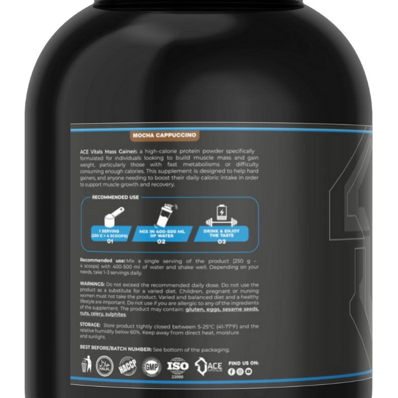 Ace Vitals Mass Gainer 3.5Kg