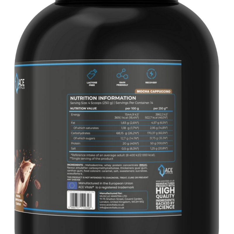Ace Vitals Mass Gainer 3.5Kg
