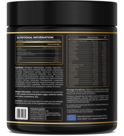 Ace Vitals Collagen Plus Vitamin Formula